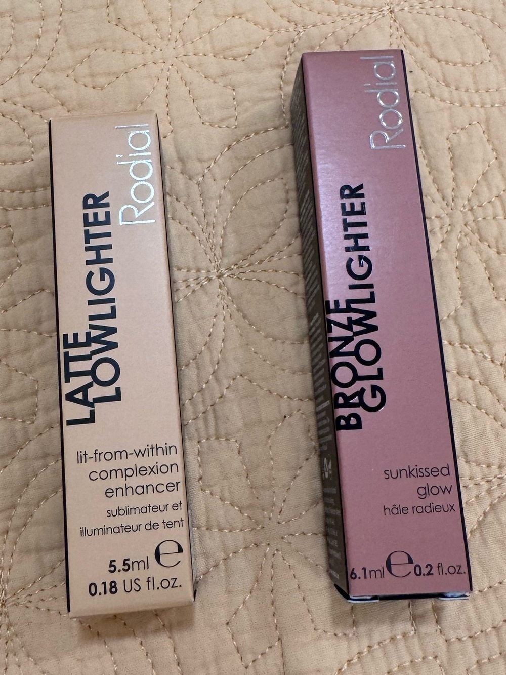Rodial bundle - Latte Lowlighter & Bronze Glowlighter